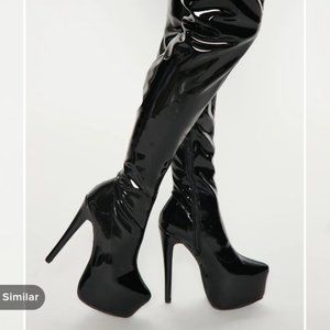 Racing To You Over the Knee Boots